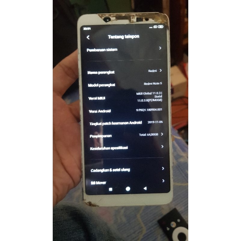 mesin xiaomi redmi note 5 pro 4/64 baca deskripsi