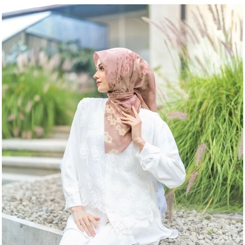 Motif Nabeela Hijab custom nama logo brand sendiri bahan voal ultima ultrafine jilbab kerudung voal 