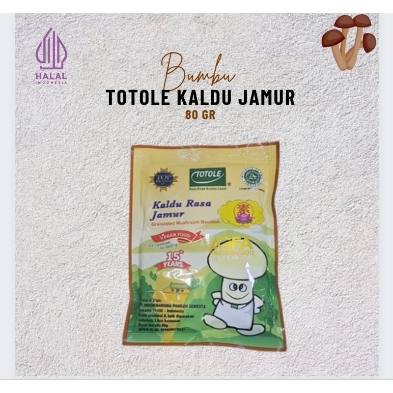 

Totole Kaldu Jamur / Totole 40 gram / Totole 80 gram / Kaldu Jamur / Penyedap Masakan