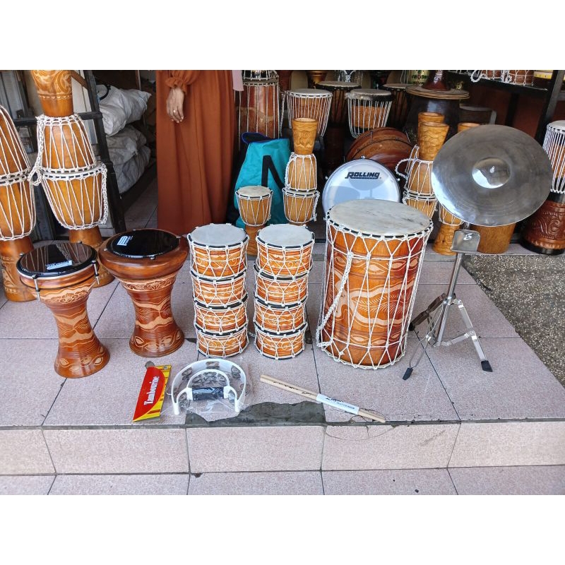 Marawis 1 Set Lengkap Asli Jepara