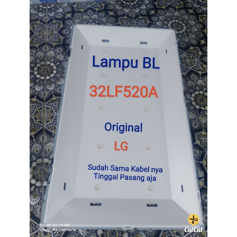 Lampu BL Beigh Leigh TV LG 32LF520A 32LF520 32lf520a 32lf520