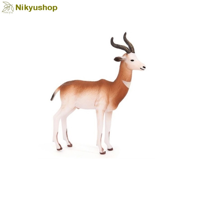 [Nikyushop] Mainan Edukasi Pajangan Miniatur Hewan Rusa Antelope Dama Gazelle