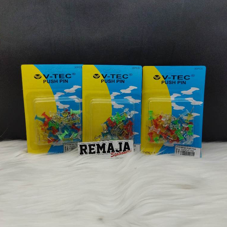 

V-Tec Push Pin Warna VT-1032