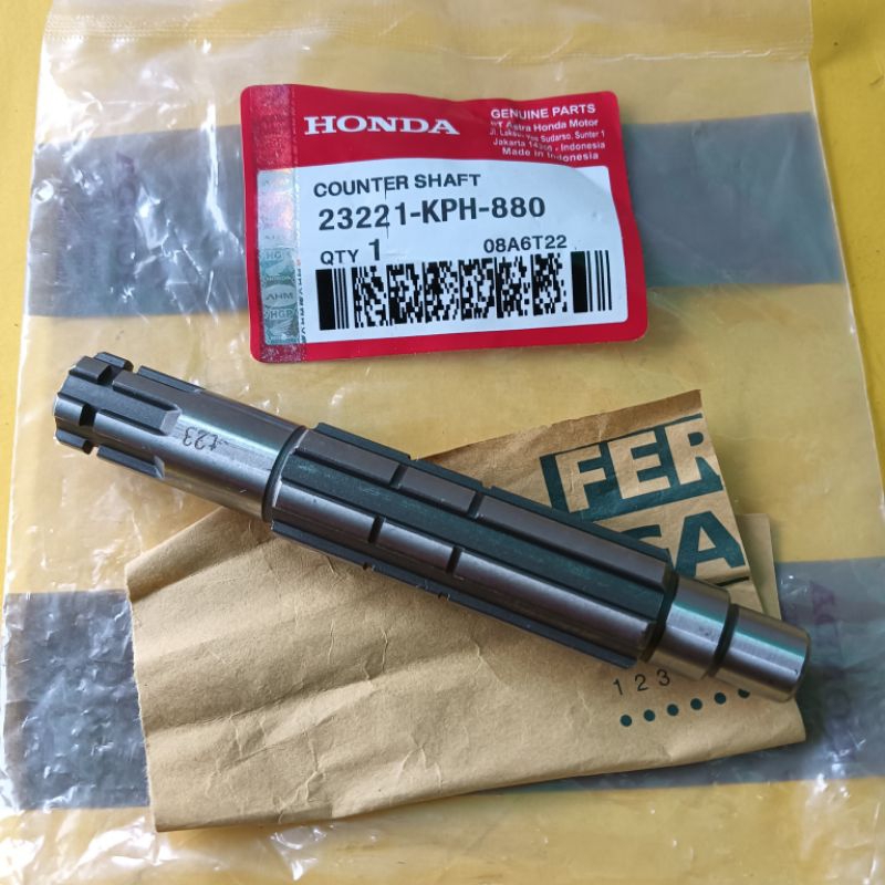 As gear depan Honda Supra x 125 Honda karisma original