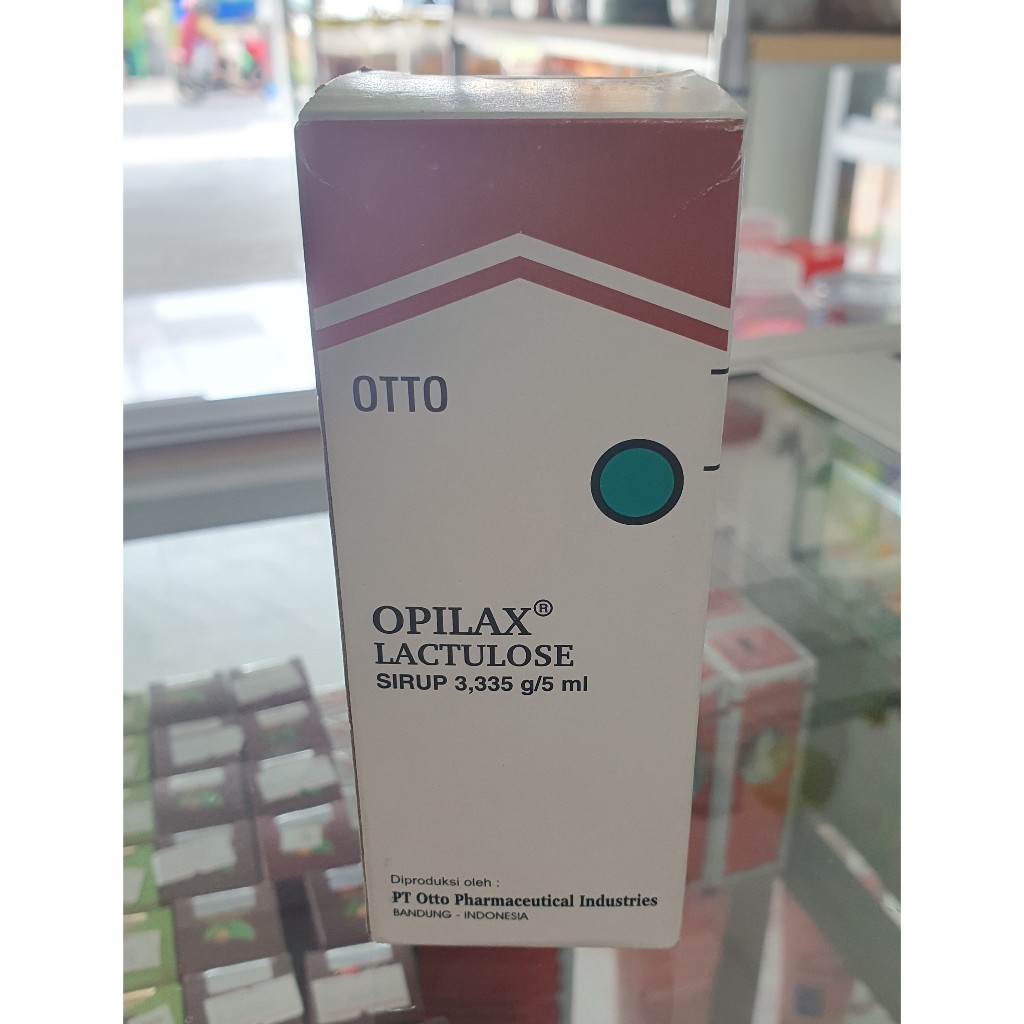 OPILAX SYRUP 120ML Botol Lactulose 60 ML - Obat Sulit BAB Keras Konstipasi Sirup Laktulosa