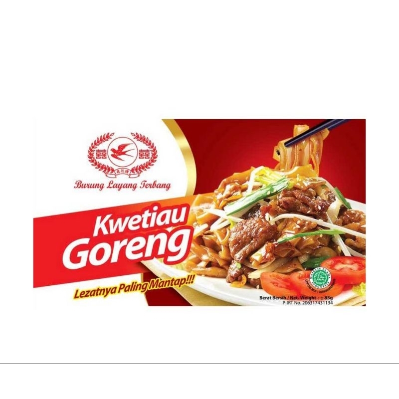 

Burung Layang Terbang Kwetiau Goreng Instan isi 85 gram