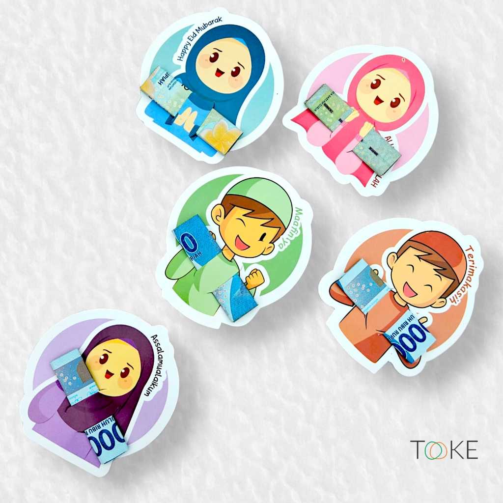 

[ TOOKE ] AMPLOP LEBARAN PELUK 2024 / AMPLOP LEBARAN VIRAL / AMPLOP LEBARAN PELUK 2024 ISI 10PCS. by.TOOKE