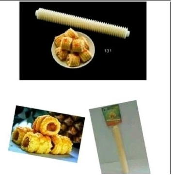 Gelek Cetakan Malaysia - Rolling pin cetakan nastar gulung / cetakan kue nastar gulung Malaysia / ge