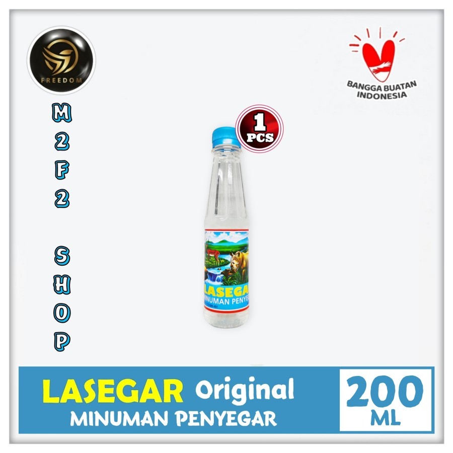 

LASEGAR Larutan Penyegar Botol Pet | Original - 200 ml (Kemasan Satuan)