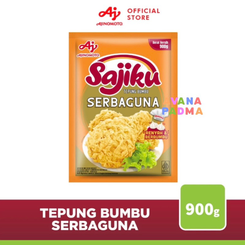 

Sajiku Tepung Bumbu Serbaguna (900g)