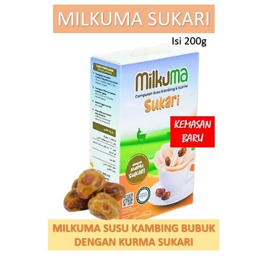 

Susu Kambing Etawa Bubuk Milkuma Plus Kurma Sukari Kelor Katuk Original