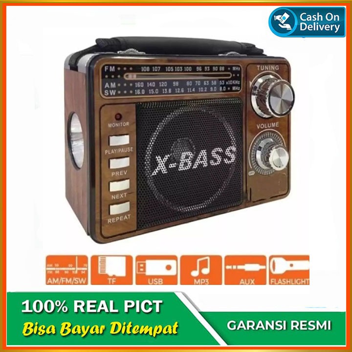 RADIO Digital Mitsuyama MS-4020BT Classic FM radio/AM/SW/FM l TERBARU
