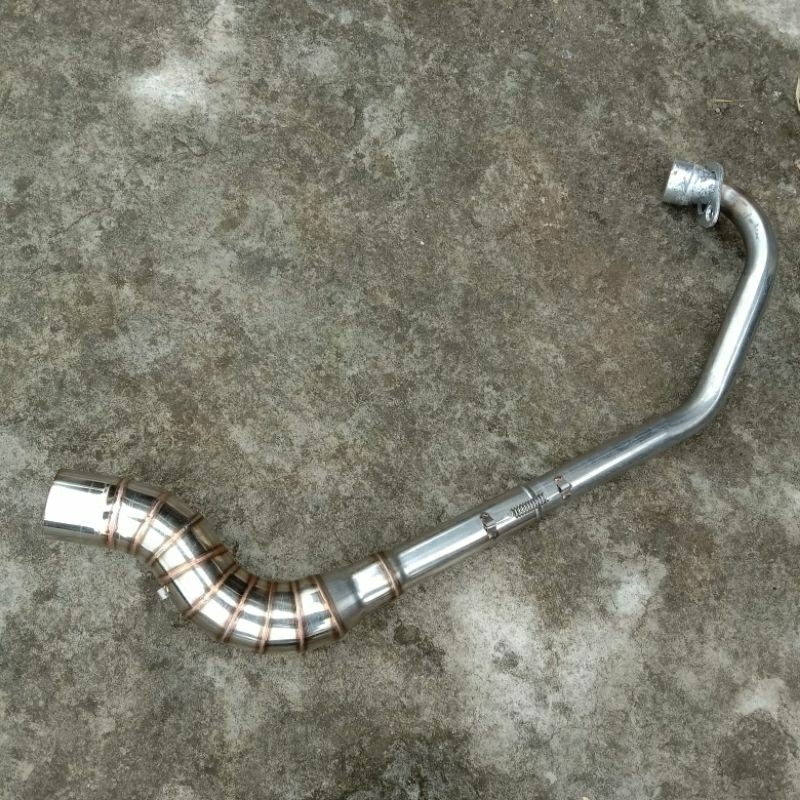 leher knalpot kobra inlet 50 PNP JUPITER MX