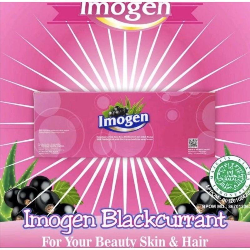 IMOGEN BLACKCURANT UNTUK MAAG, PENYAKIT PARU PARU, DAN KISTA