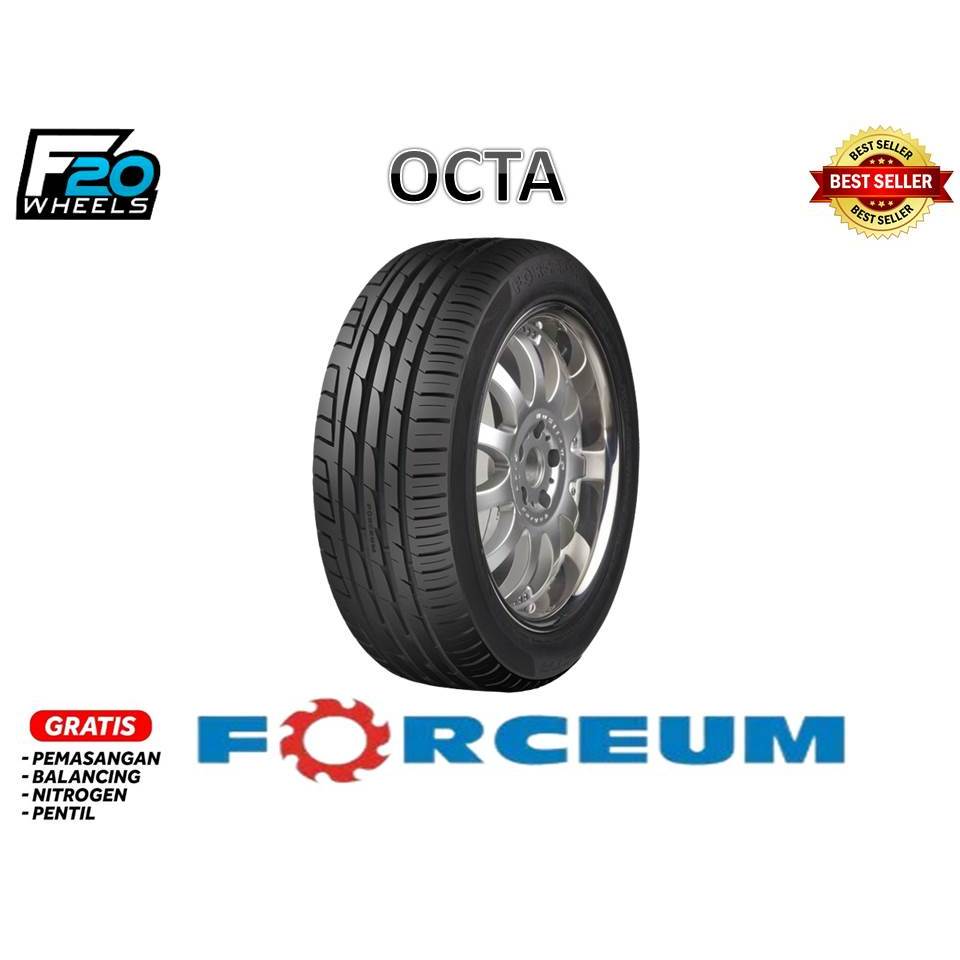 BAN MOBIL UKURAN 195 55 RING 16  FORCEUM OCTA UKURAN 195 55 R16 TUBLES