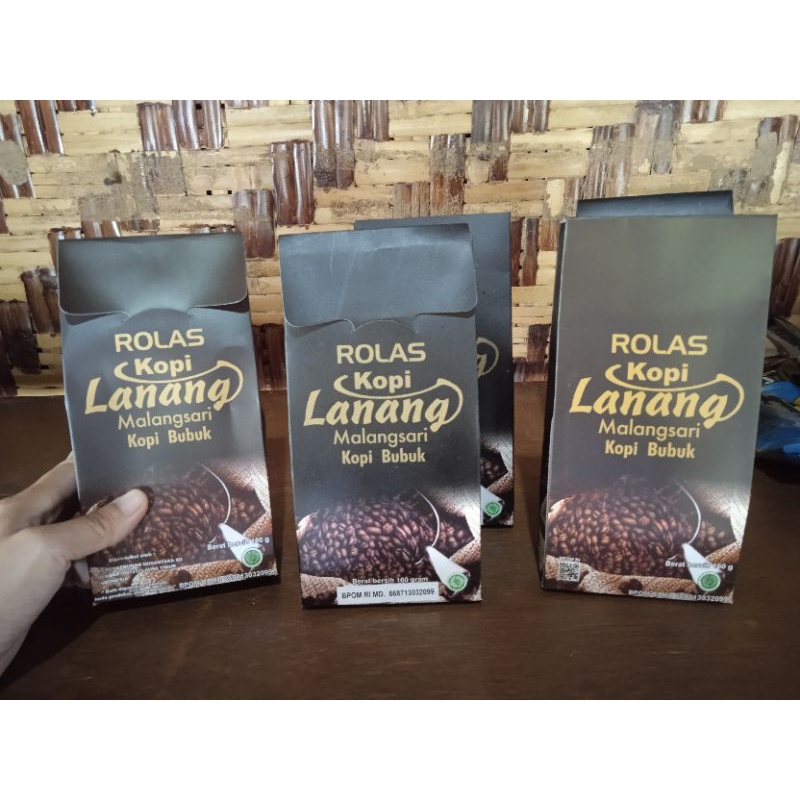 

Kopi Lanang Kopi Bubuk Malangsari 160 gr