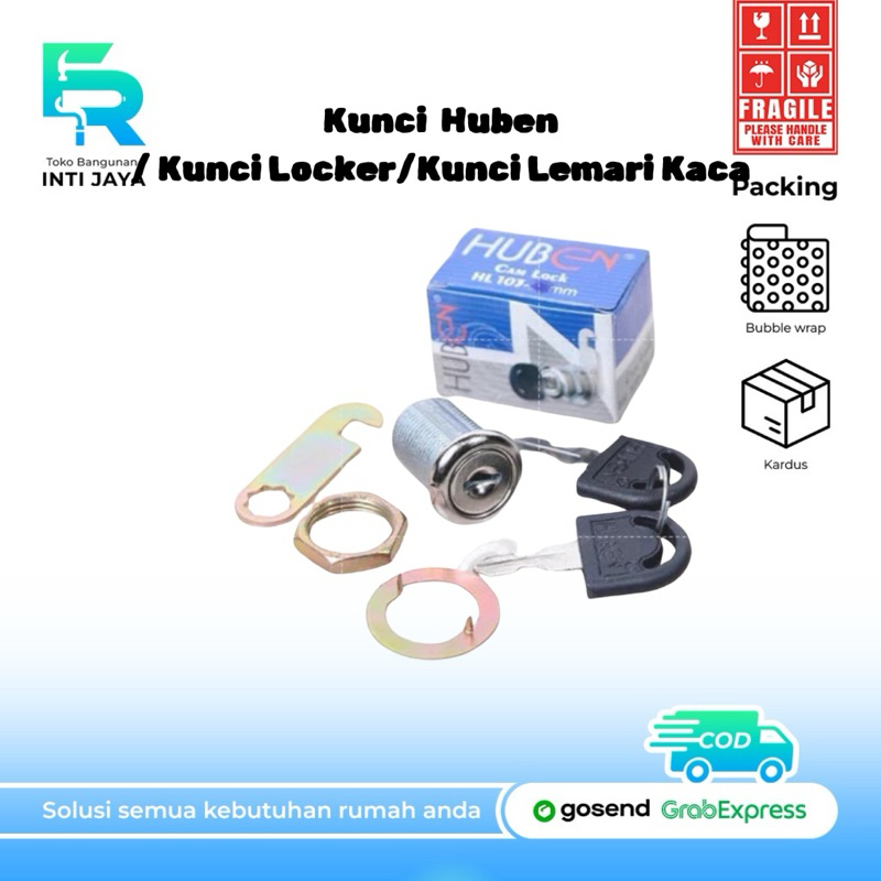 Kunci Locker Huben / Kunci Lemari Kaca