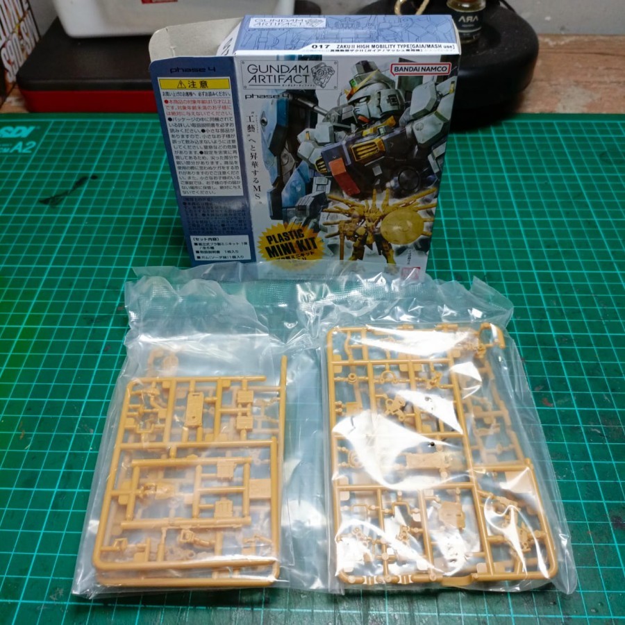 Gundam Artifact Phase 4 Mini Kit Tallgeese Super Gundam Zaku Palace Athene Wing