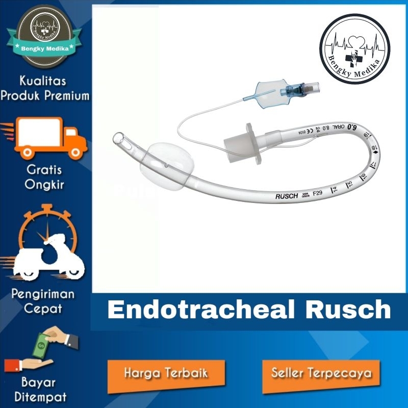 Endotracheal With Cuff  Rusch ETT Cuff Rush