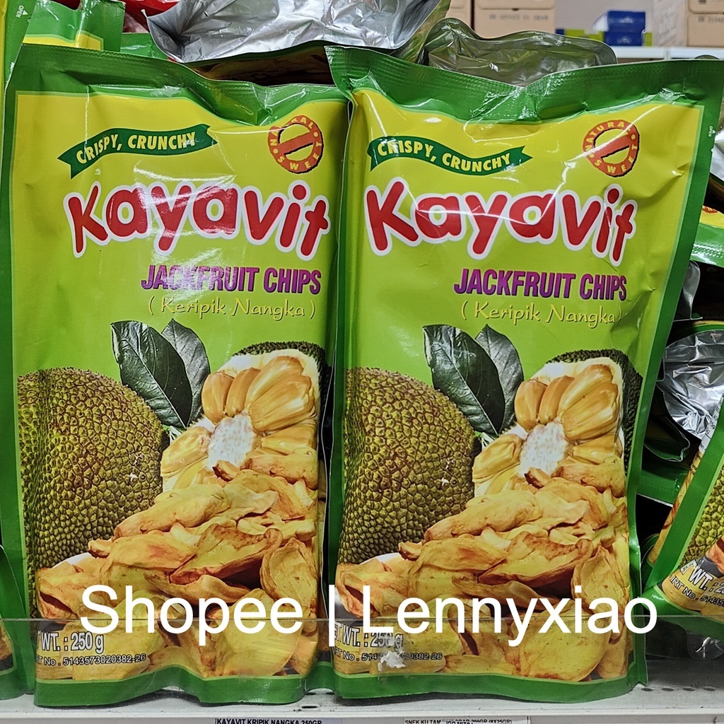 

KAYAVIT Snack Keripik Nangka Kayavit Kaya Vit Jackfruit Chips Chip Jack Fruit Cracker