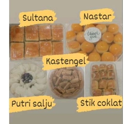 

Aneka kue kering atau cookies