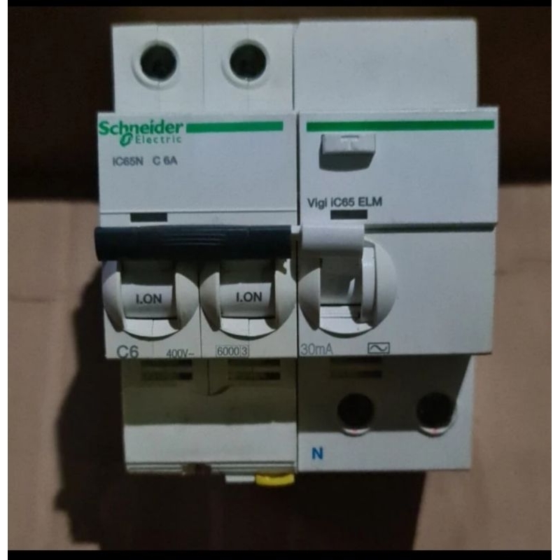 elcb 6a 2p schneider