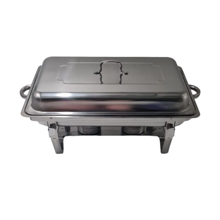 CHAFING DISH/PEMANAS PRASMANAN KOTAK JUMBO STAINLESS STEEL