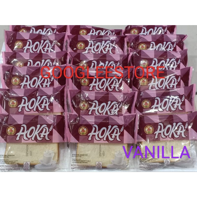 

AOKA ROTI VIRAL [TERLARIS] rasa VANILLA Lumer di mulut yummy..