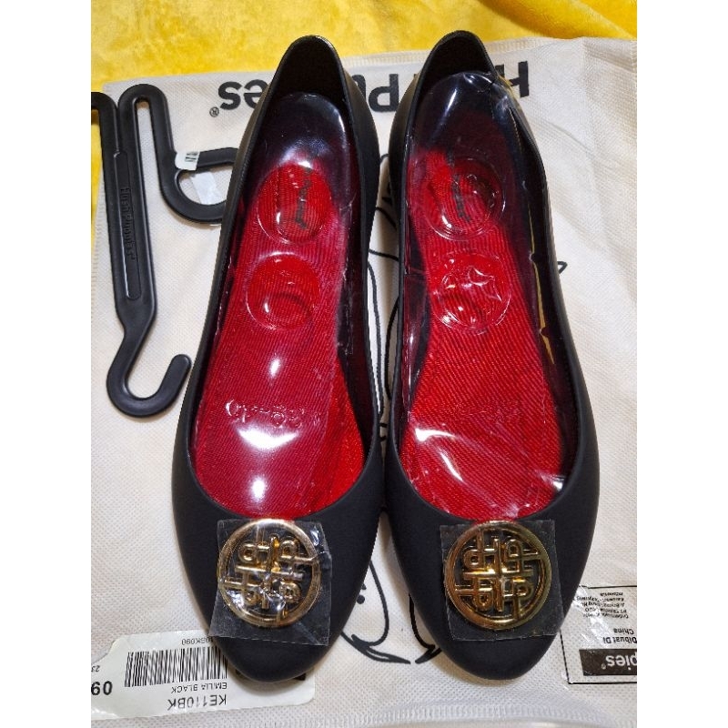 Sepatu Hush Puppies Emilia Hitam Original size 40 Jelly Wanita