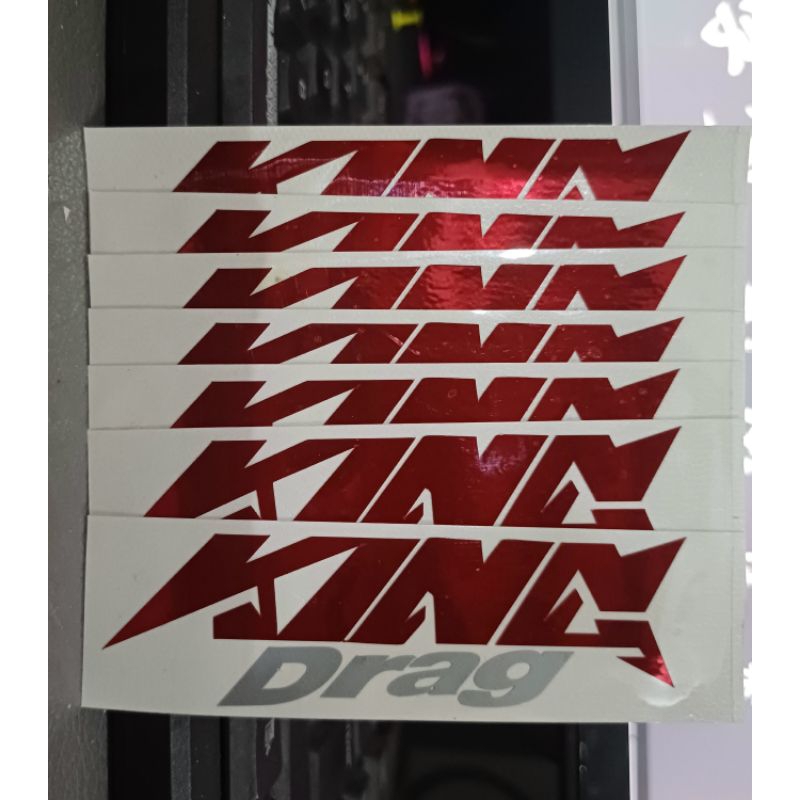 stiker . sticker king drag