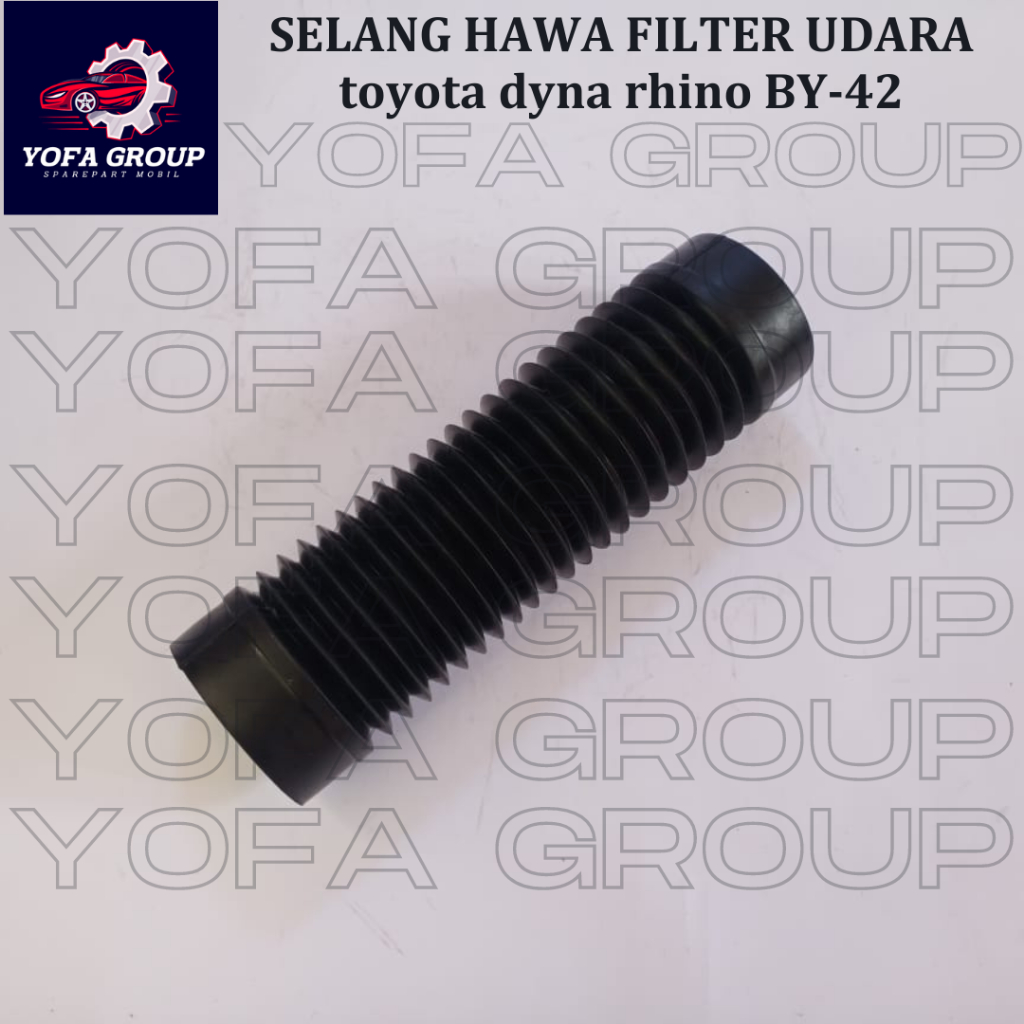 SPAREPART MOBIL selang hawa filter udara / selang filter udara toyota dyna rhino BY-42