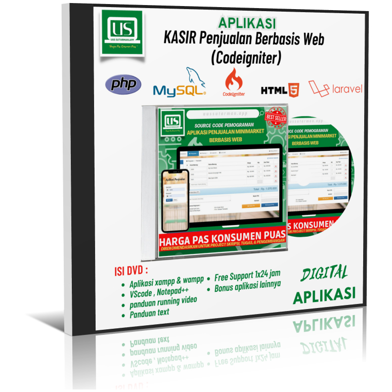 Aplikasi Penjualan Berbasis Web (Codeigniter)