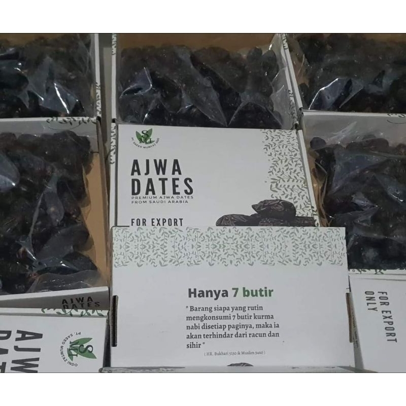 

Kurma ajwa medina 1kg EXP 2026 kurma AJWA MADINAH ORIGINAL