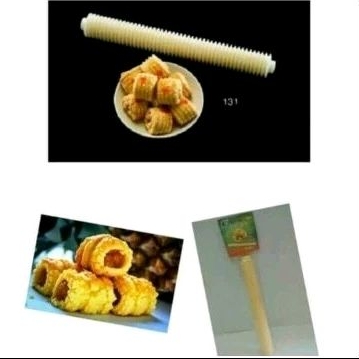 GELEK MALAYSIA - Rolling pin cetakan nastar gulung / cetakan kue nastar gulung Malaysia / gelek nast