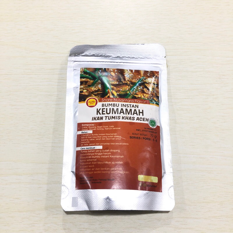

Bumbu Keumamah Ikan Tumis Khas Aceh