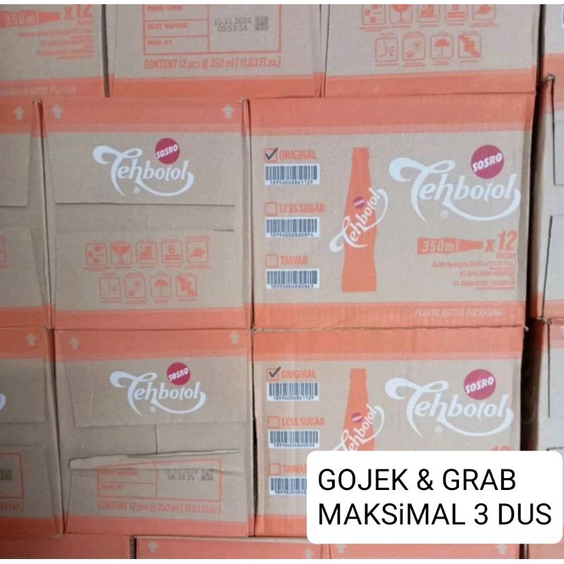 

teh botol 350ml isi 12 pbs