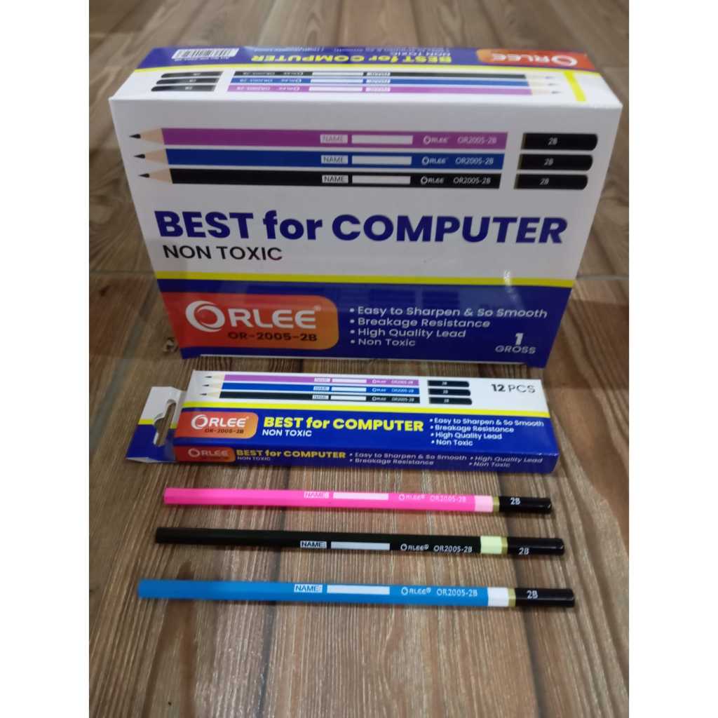 

Pensil 2B ORLEE 2005 // 1 PACK 12 Pcs