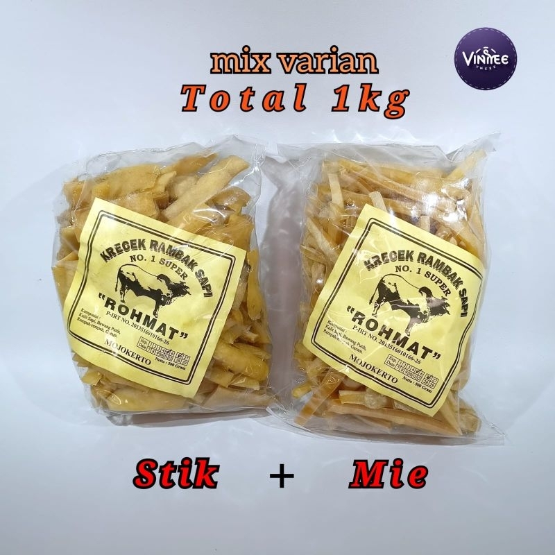 

PAKET HEMAT Krecek Rambak Rohmat Siap Goreng