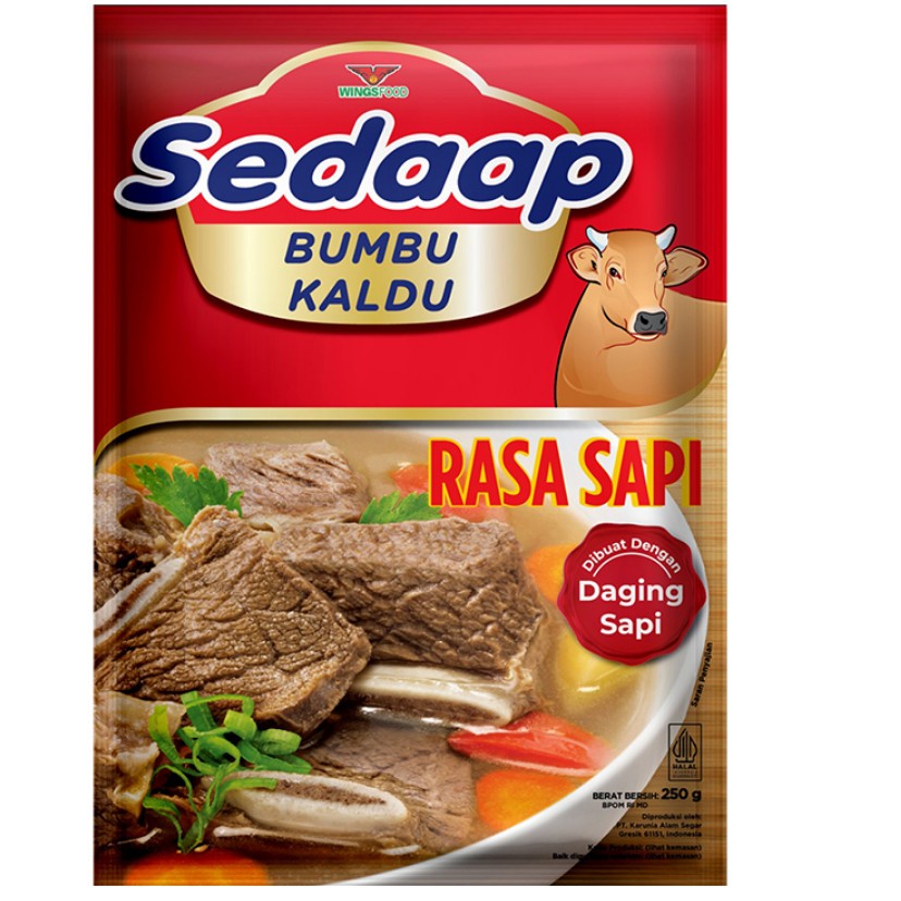 

Sedaap Bumbu Kaldu Rasa Sapi 250 g