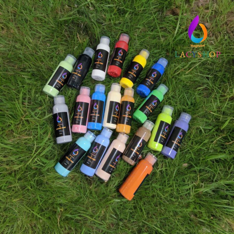 

Cat Acrylic Semi Leather Paint - Cat Lukis Denim Celana Jeans dan Kaos Kemasan 100ML