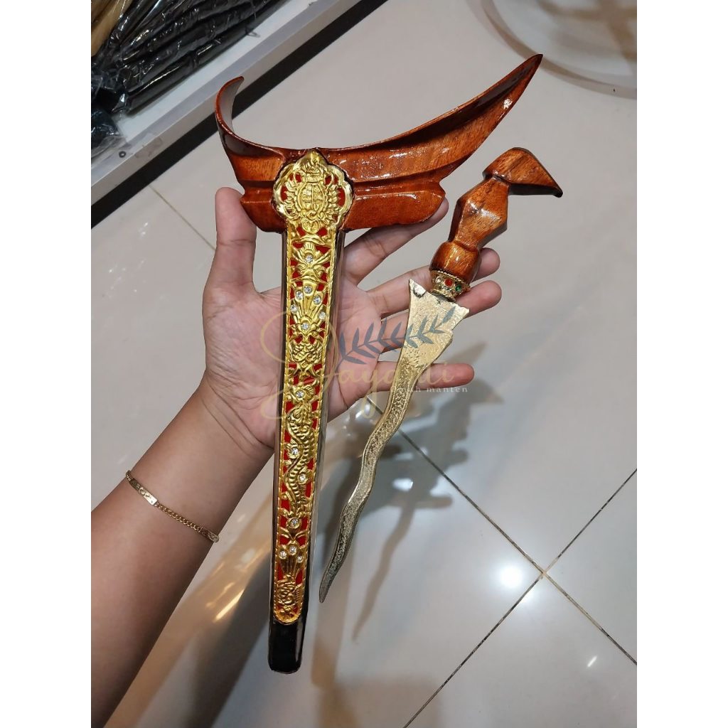 KERIS PENGANTIN SUNDA / KERIS SUNDA / KERIS KUNINGAN / KERIS MANTEN