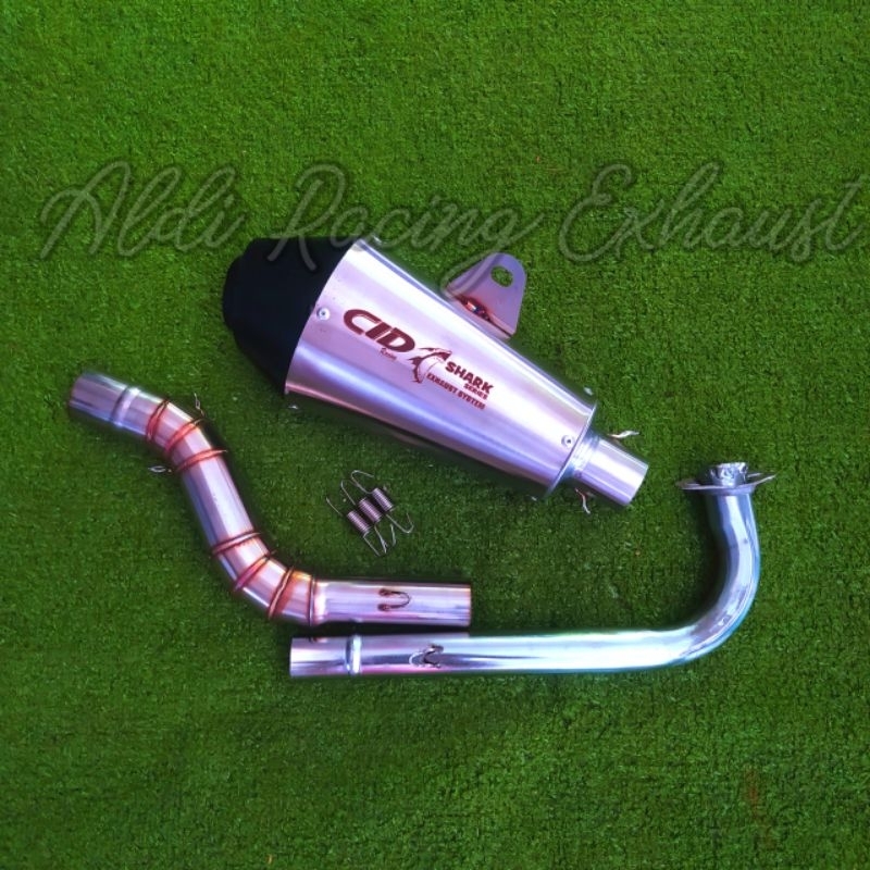 KNALPOT CLD SHARK D38MM / KNALPOT MIO SPORTY / KNALPOT MIO J / KNALPOT NMX NEW / BEAT FI / SCOPY NEW