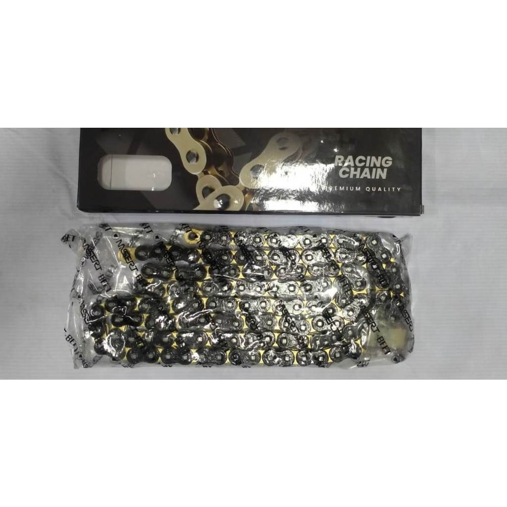 RANTAI NASSERT BEET O-RING 520HPO-130L BLACK-GOLD