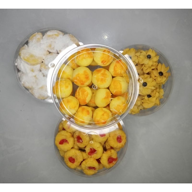 

ROTI KERING LEBARAN 500gram 4 TOPLES TIGA VARIAN