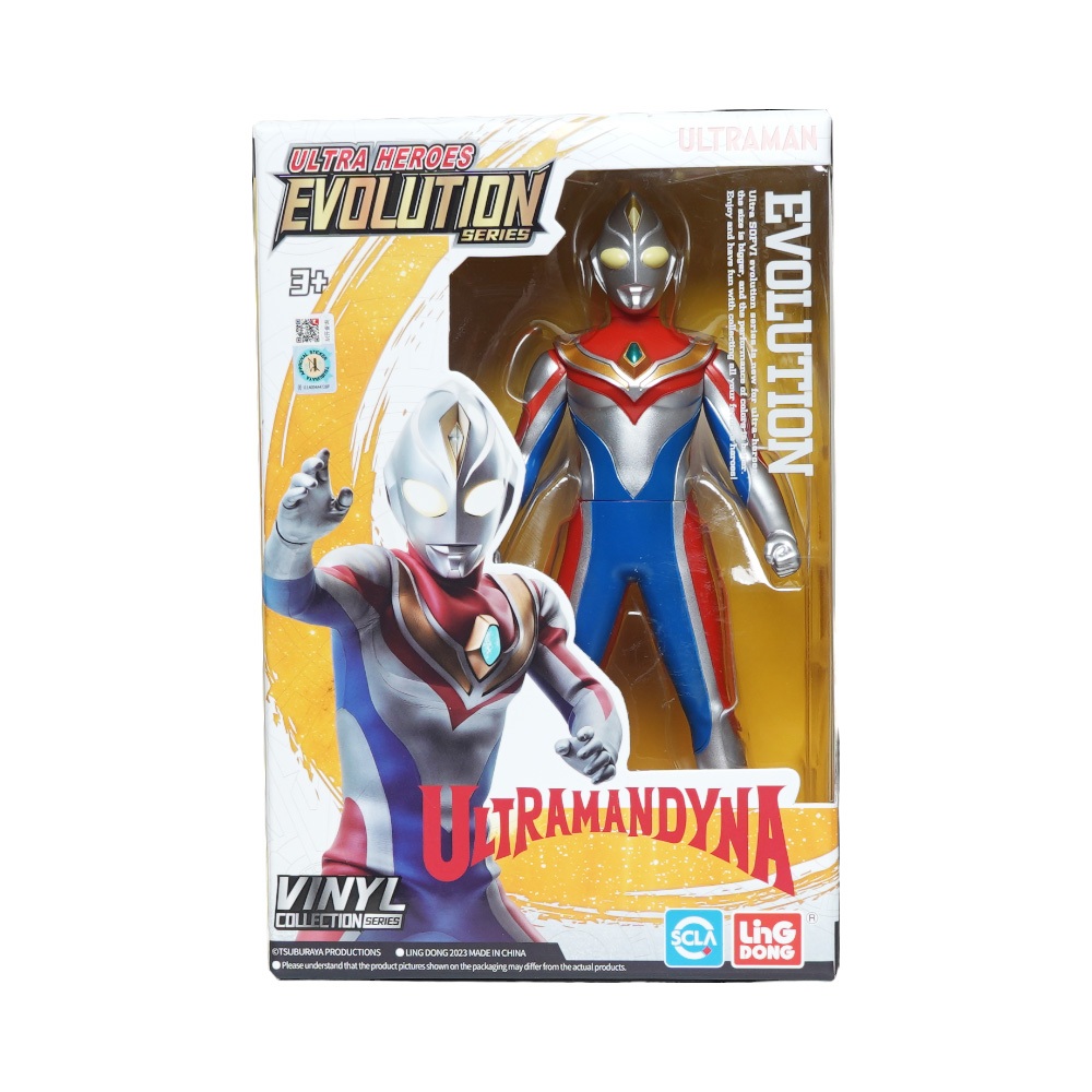 Ultraman Ultra Heroes Evolution Dyna Action Figure