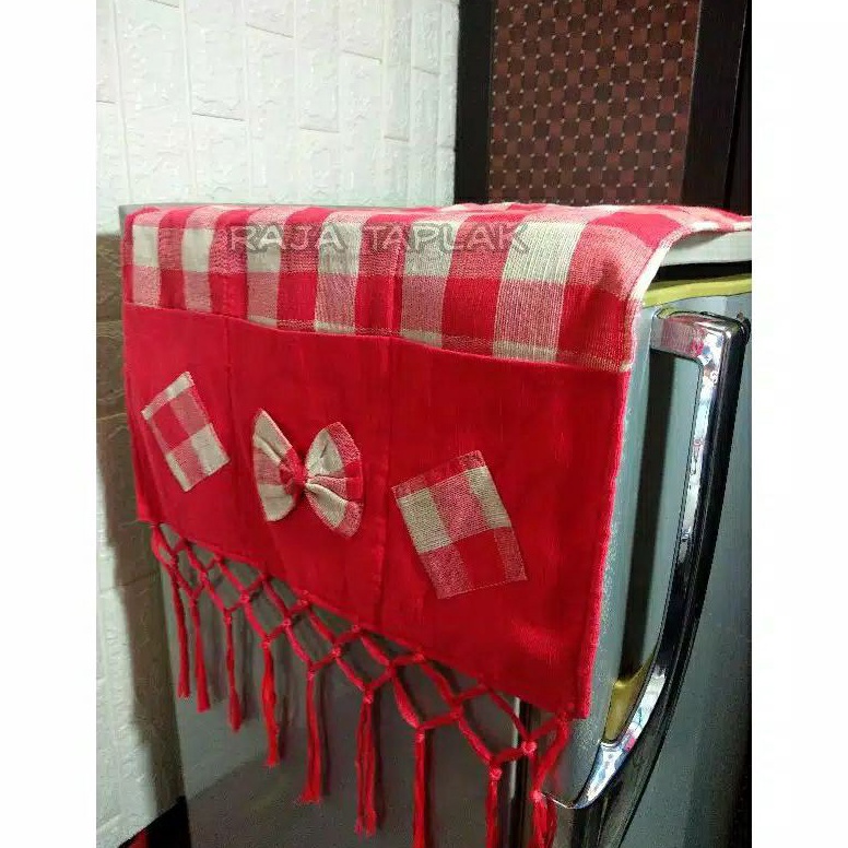 Beli Dong Tutuptaplak kulkas tenun kotak