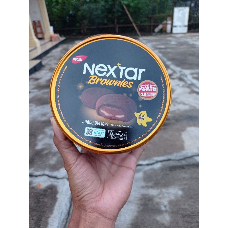 NEXTAR BROWNIES NANAS KALENG 179 GRAM / NEXTAR COKLAT NANAS TERLARIS BESSELLER