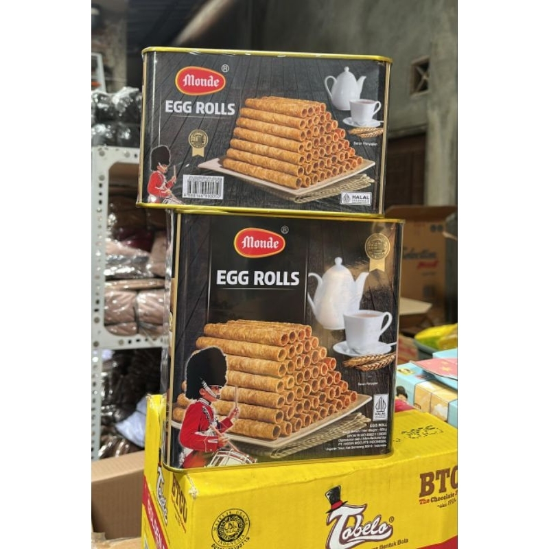 

*READY STOK* MONDE EGG ROLLS KECIL besar MONDE / SERENA EGG ROLLS / ORIGINAL FLAVOUR / 168g