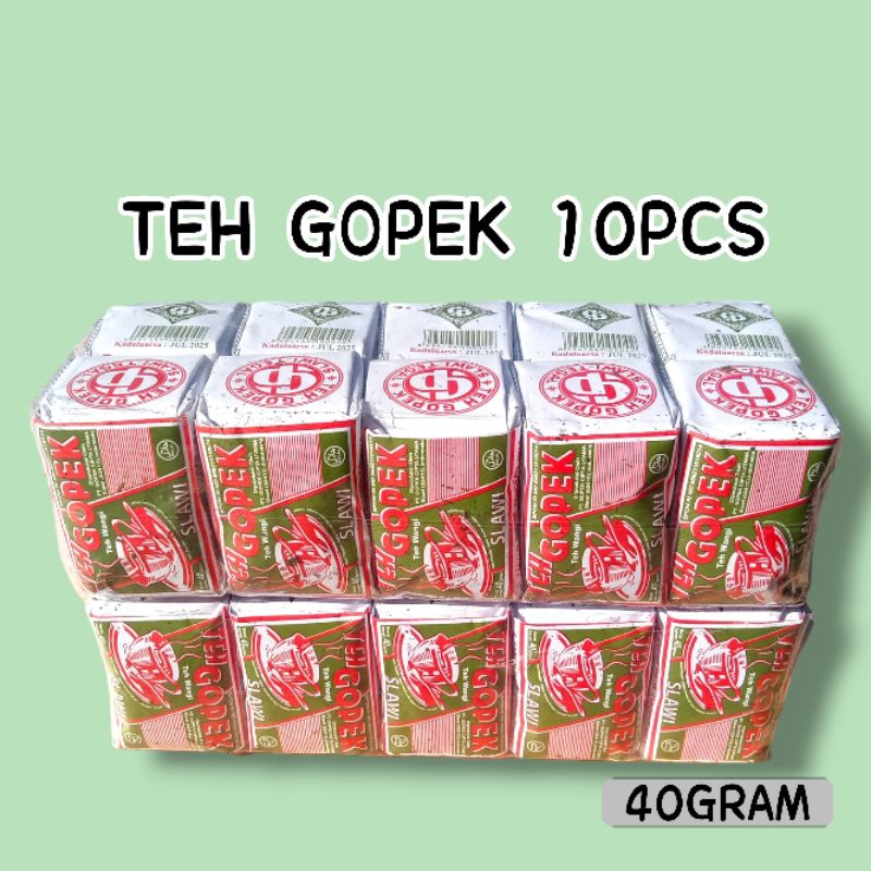 

TEH GOPEK SLAWI ISI 10PCS. TEH GOPEK SUPER