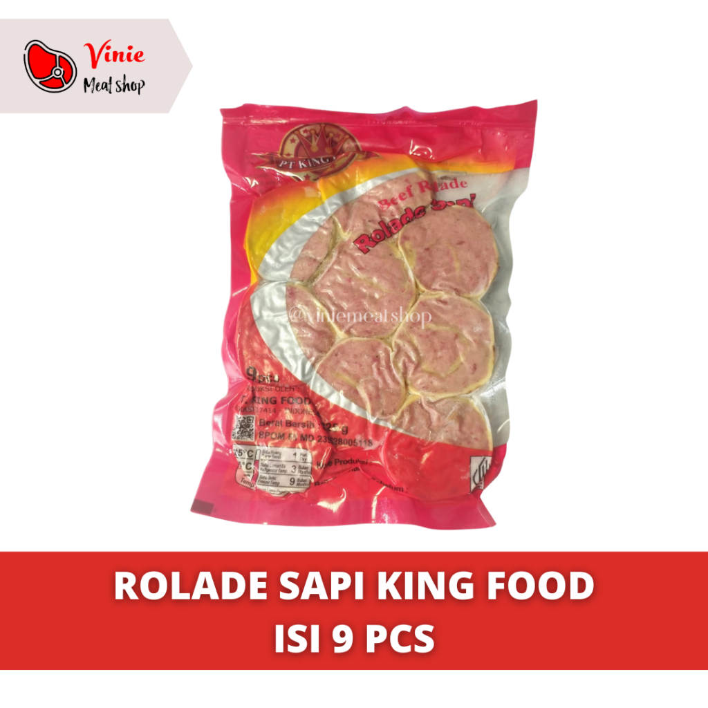 

Kings Food Rolade Ekonomis Ayam | Sapi isi 9 pcs